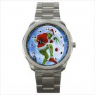 Sport metal watch the grinch christmas