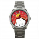 Sport metal watch leghorn rooster
