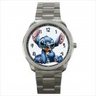 Sport metal watch lilo and stitch