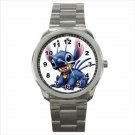 Sport metal watch lilo and stitch