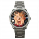 Sport metal watch home alone