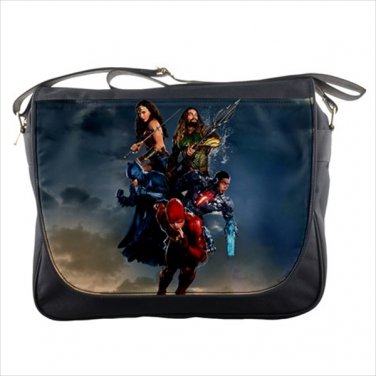 Messenger Bag flash aquaman cyborg wonder woman