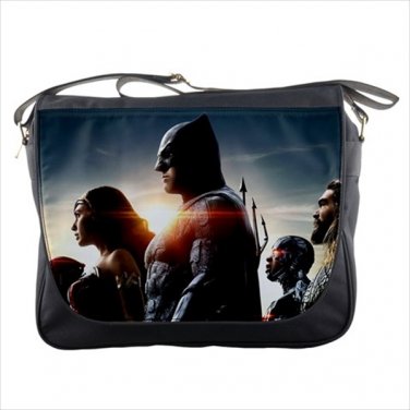 Messenger Bag batman aquaman cyborg wonder woman