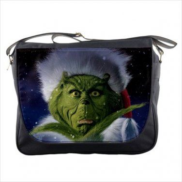 Messenger bag the grinch christmas fun