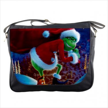 Messenger bag the grinch christmas fun