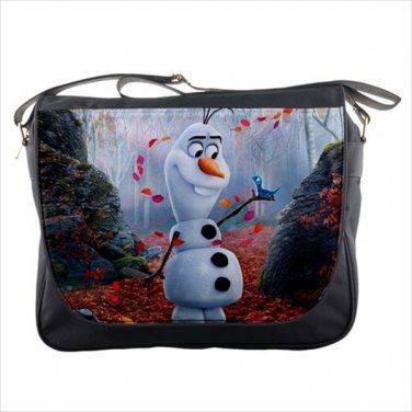 Messenger bag frozen olaf snowman