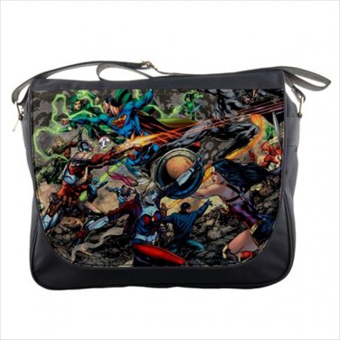 Messenger bag superman harley quinn
