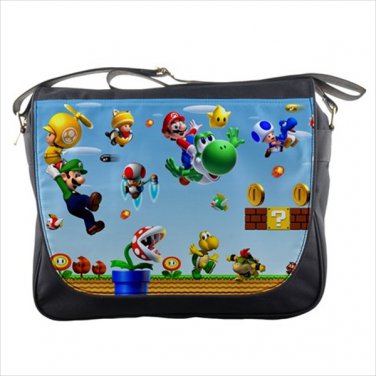 Messenger bag yoshi luigi super bros. mario