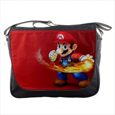 Messenger bag super bros. mario fireball