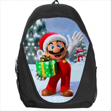backpack super mario christmas