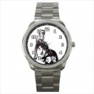 Sport metal watch charlie chaplin
