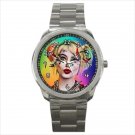 Sport metal watch harley quinn