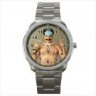 Sport metal watch borat