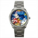Sport metal watch tom & and cat jerry