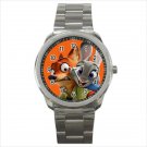 Sport metal watch zootopia zootropolis