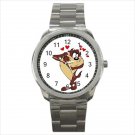 Sport metal watch taz tasmanian devil