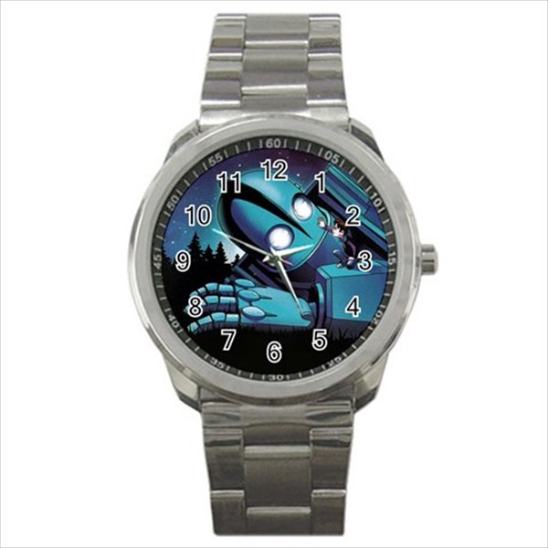 Sport metal watch iron giant
