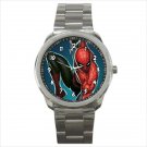 Sport metal watch spider-man spiderman