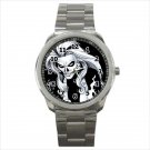 Sport metal watch silver banshee