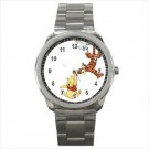 Sport metal watch winnie the pooh
