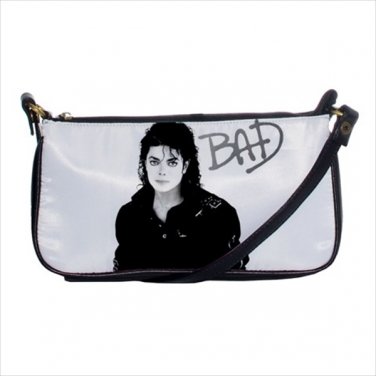 Shoulder clutch bag purse mj michael jackson king of pop bad