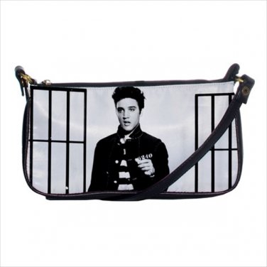 Shoulder clutch bag purse elvis presley