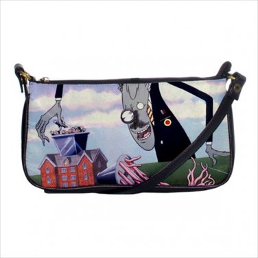 Shoulder clutch bag purse the wall meat grinder