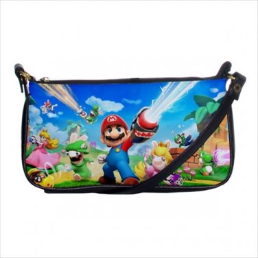 Shoulder clutch bag purse super mario
