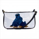 Shoulder clutch bag purse sesame street cookie monster