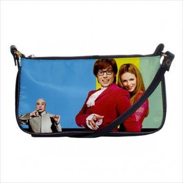 Shoulder clutch bag purse austin powers