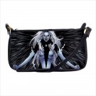 Shoulder clutch bag purse silver banshee