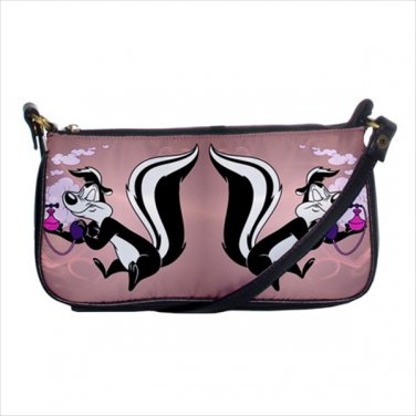 Shoulder clutch bag pepe le pew skunk