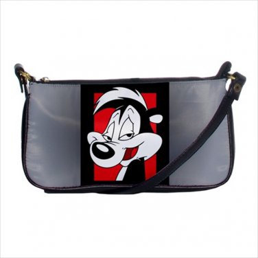 Shoulder clutch bag pepe le pew skunk
