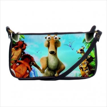Shoulder clutch bag purse ice age scrat