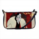Shoulder clutch bag purse 101 dalmatians cruella de vil