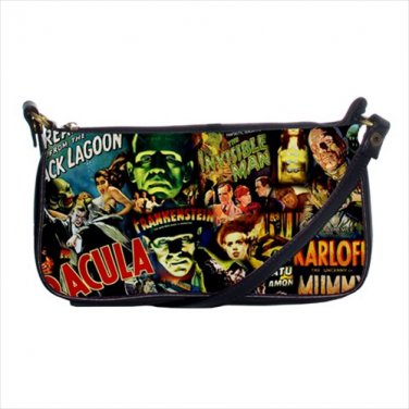 Shoulder clutch bag purse horror frankenstein universal monsters halloween dracula