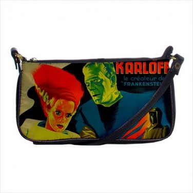 Shoulder clutch bag purse horror bride of  frankenstein universal monsters halloween