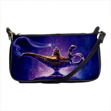 Shoulder clutch bag purse aladdin lamp