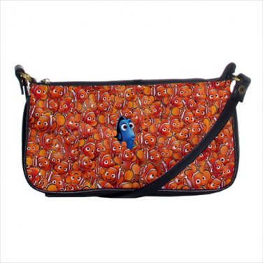 Shoulder clutch bag purse finding nemo dory clown fish