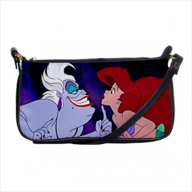 Shoulder clutch bag purse the  little mermaid ursula ariel