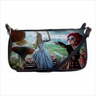Shoulder clutch bag purse alice in wonderland queen of hearts