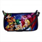 Shoulder clutch bag purse alice in wonderland cheshire cat
