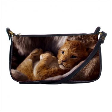 Shoulder clutch bag purse lion king simba