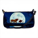 Shoulder clutch bag purse lion king simba pumbaa timon