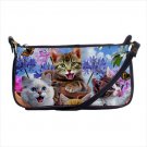 Shoulder clutch bag purse kittens cats