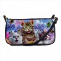 Shoulder clutch bag purse kittens cats