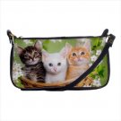 Shoulder clutch bag purse kittens cats