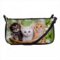 Shoulder clutch bag purse kittens cats