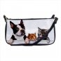 Shoulder clutch bag purse kitten dog hamster