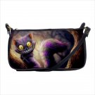 Shoulder clutch bag purse cheshire cat